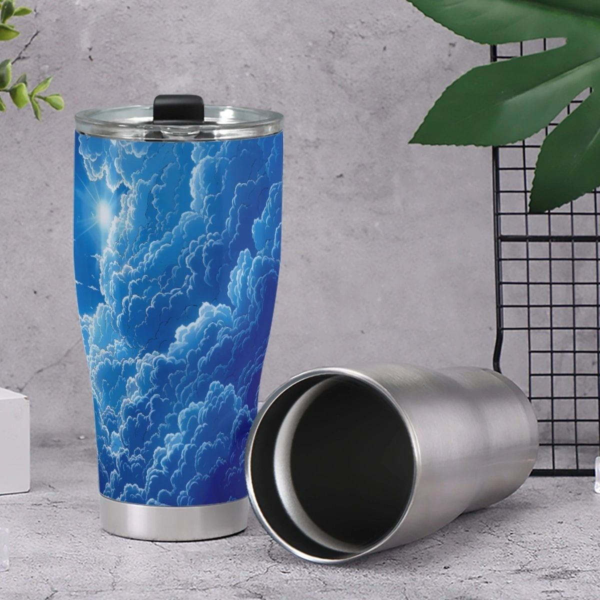 POWER-GRRR STAINLESS STEEL TUMBLER