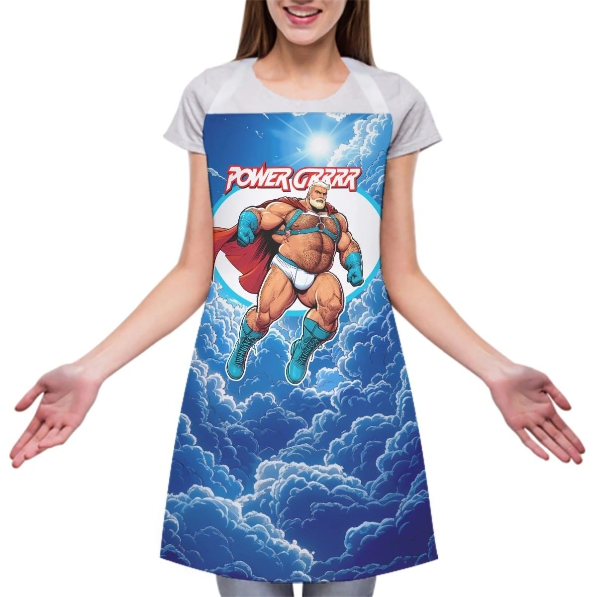 POWER-GRRR APRON -OF THE SUPERGRRRRs SERIES