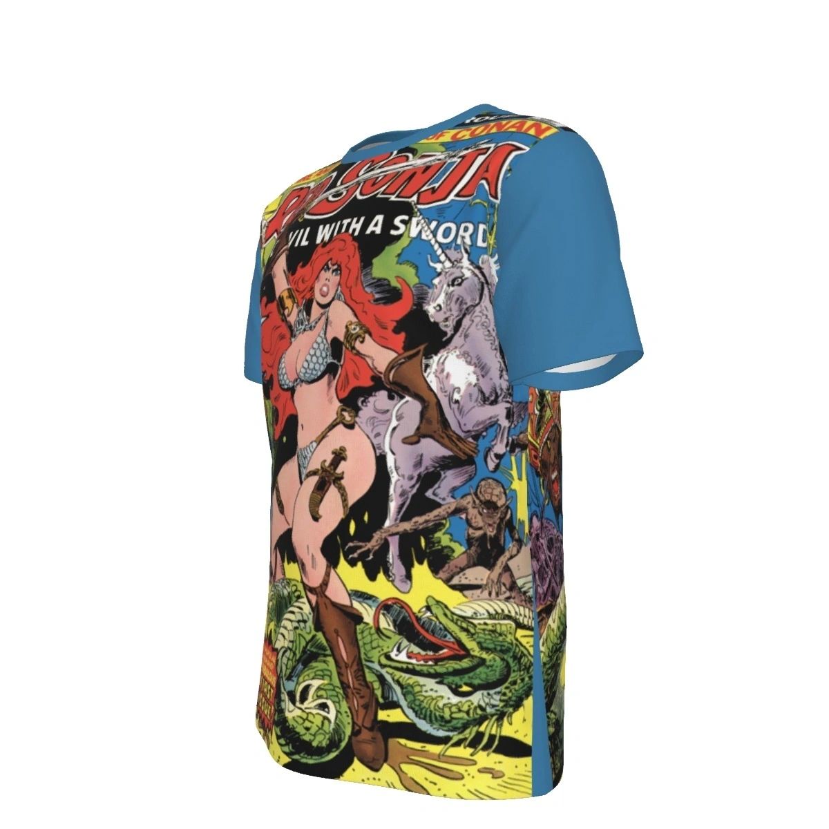 MARVEL FEATURE 1 RED SONJA ALL OVER PRINT SHIRT AND TANK