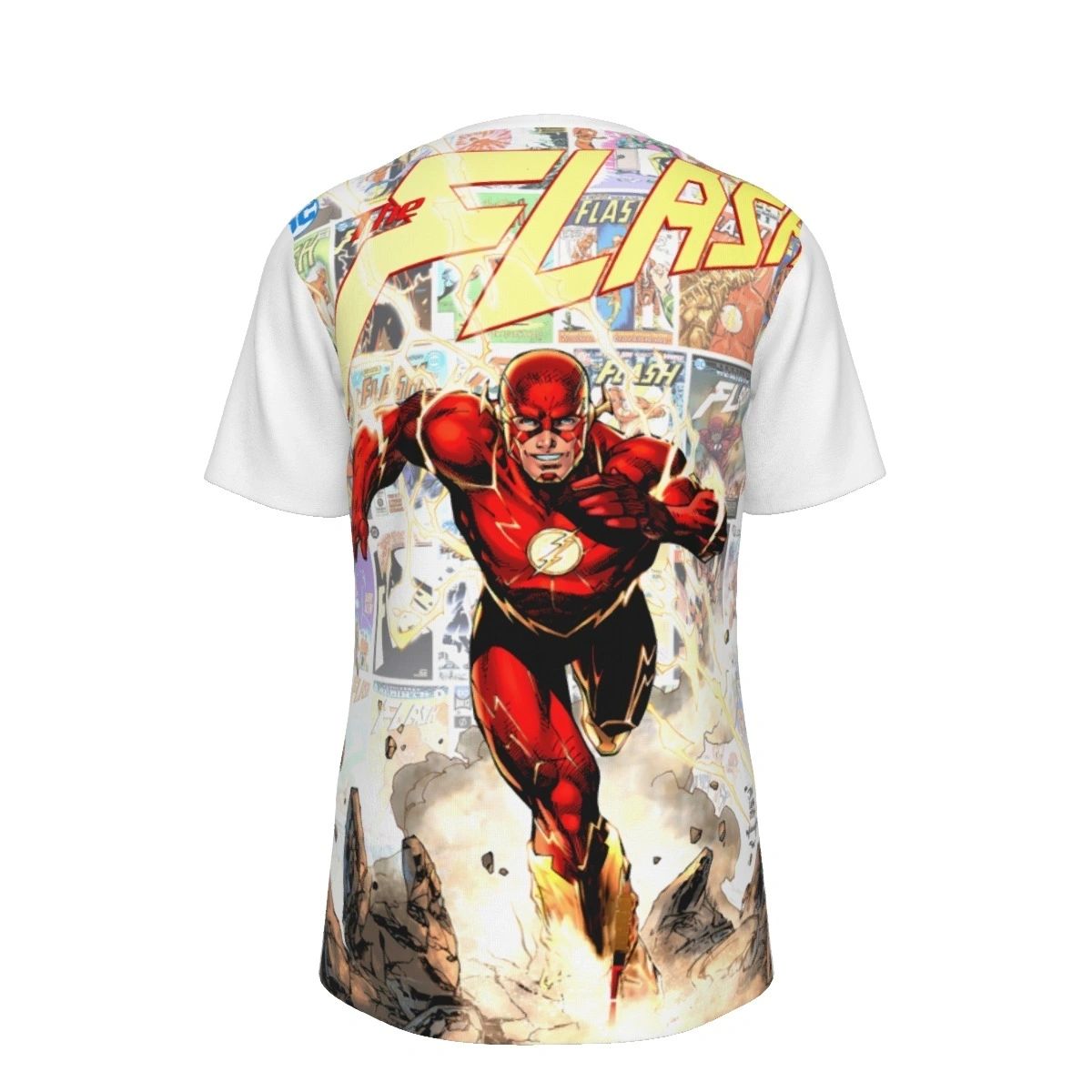 FLASH FASTEST MAN ALIVE ALL OVER PRINT SHIRT AND TANK