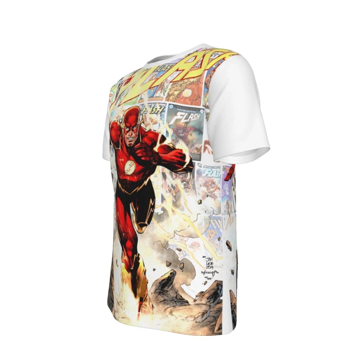 FLASH FASTEST MAN ALIVE ALL OVER PRINT SHIRT AND TANK