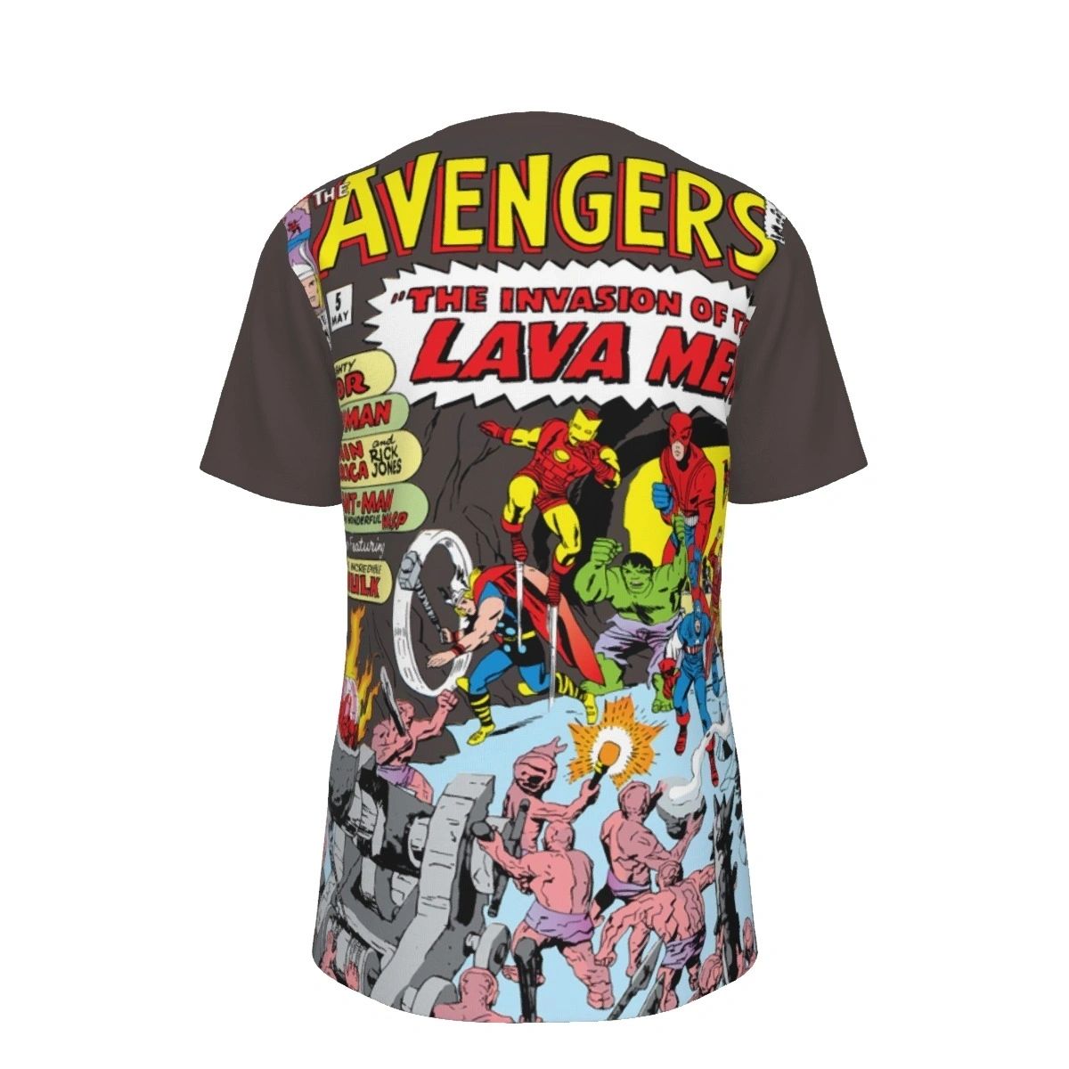 AVENGERS 5 ALL OVER PRINT TSHIRT OR TANK - SECRET SALE