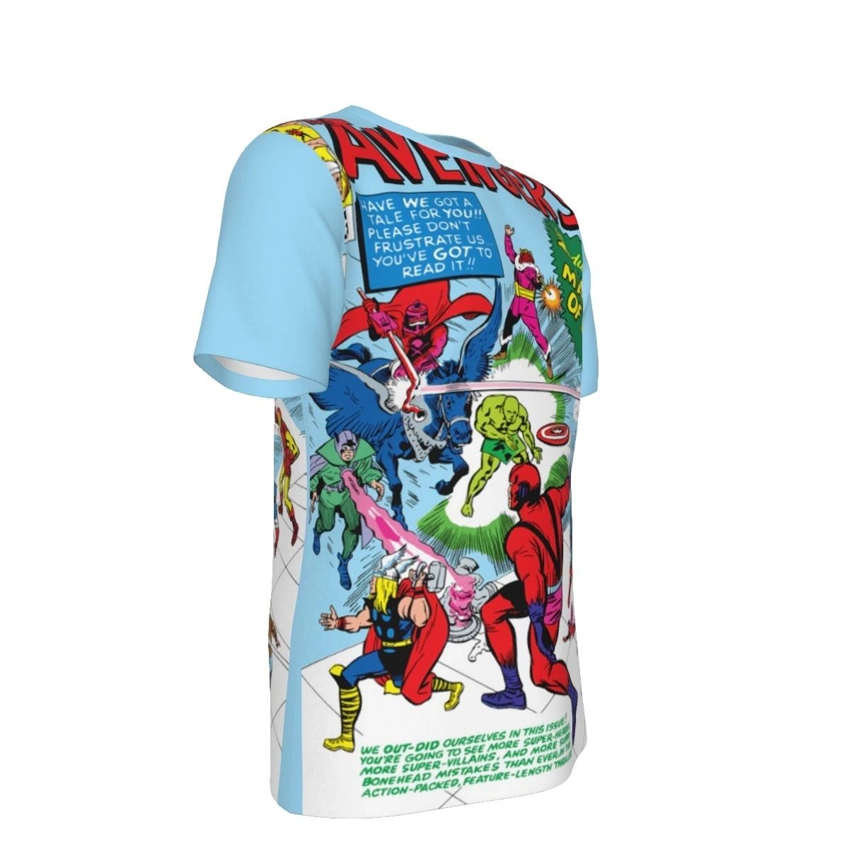 AVENGERS 6 ALL OVER PRINT TSHIRT OR TANK - SECRET SALE