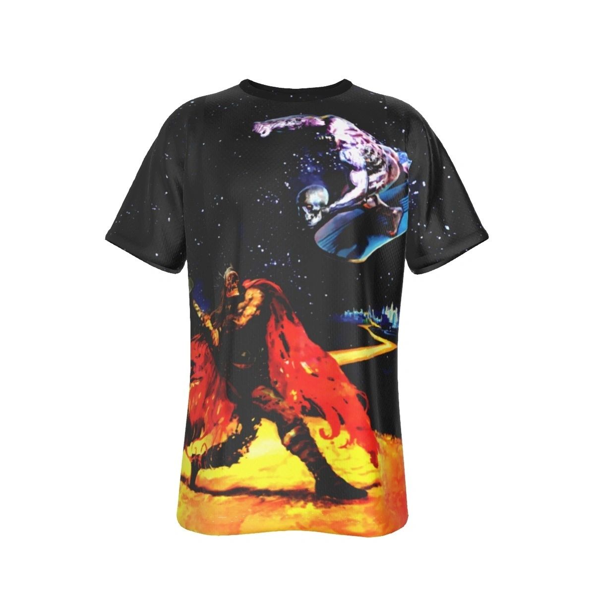 MARVEL ZOMBIES SILVER SURFER THOR COVER ALL OVER PRINT SHIRT AND TANK - SECRET SALE