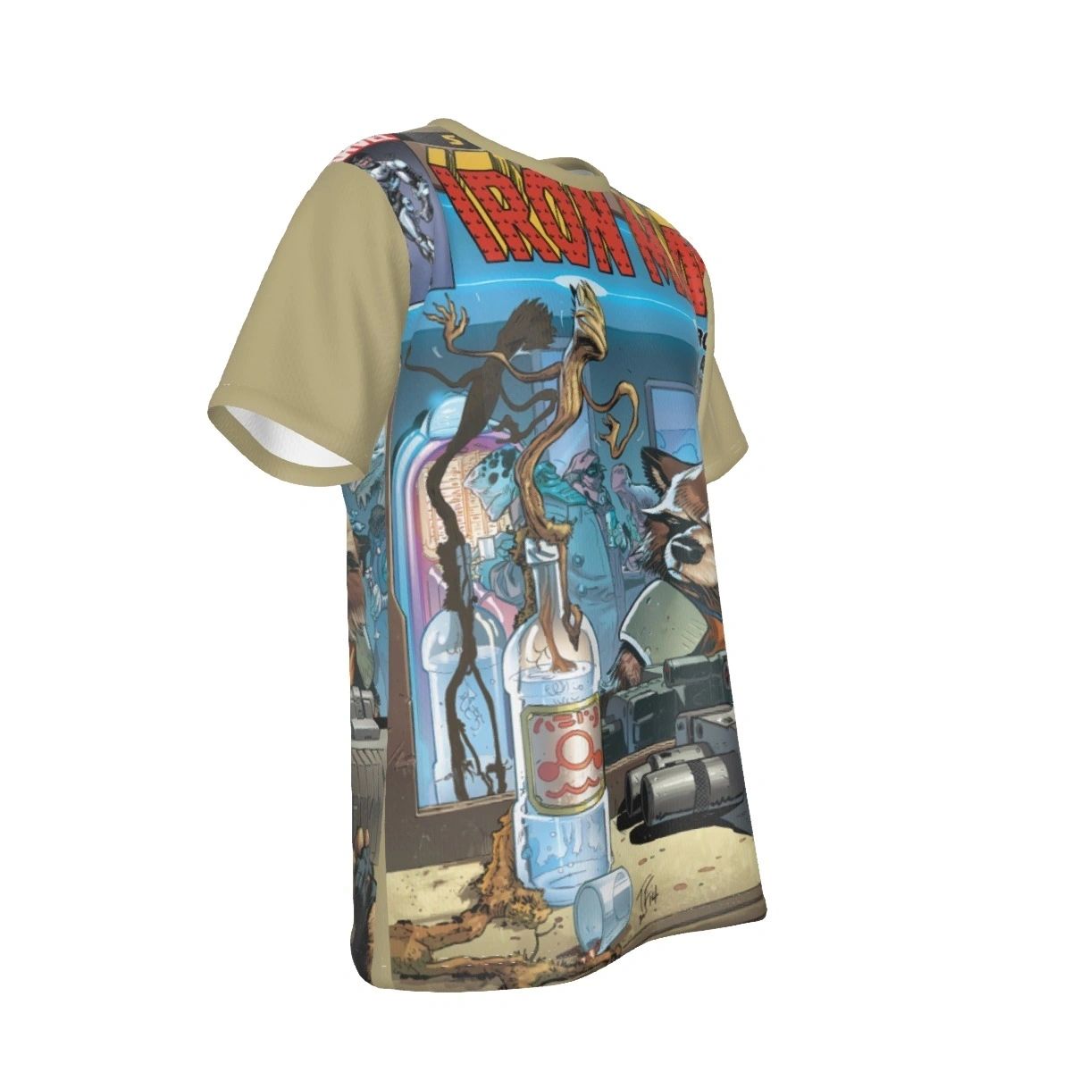 SUPERIOR IRONMAN 1 - ROCKET RACCOON 1 ALL OVER PRINT SHIRT AND TANK - SECRET SALE