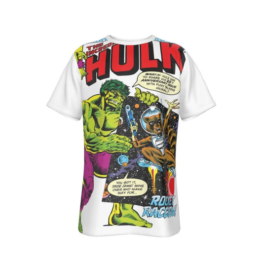 HULK 271 - ROCKET RACCOON - ALL OVER PRINT SHIRT- GIFFEN ART - SECRET SALE