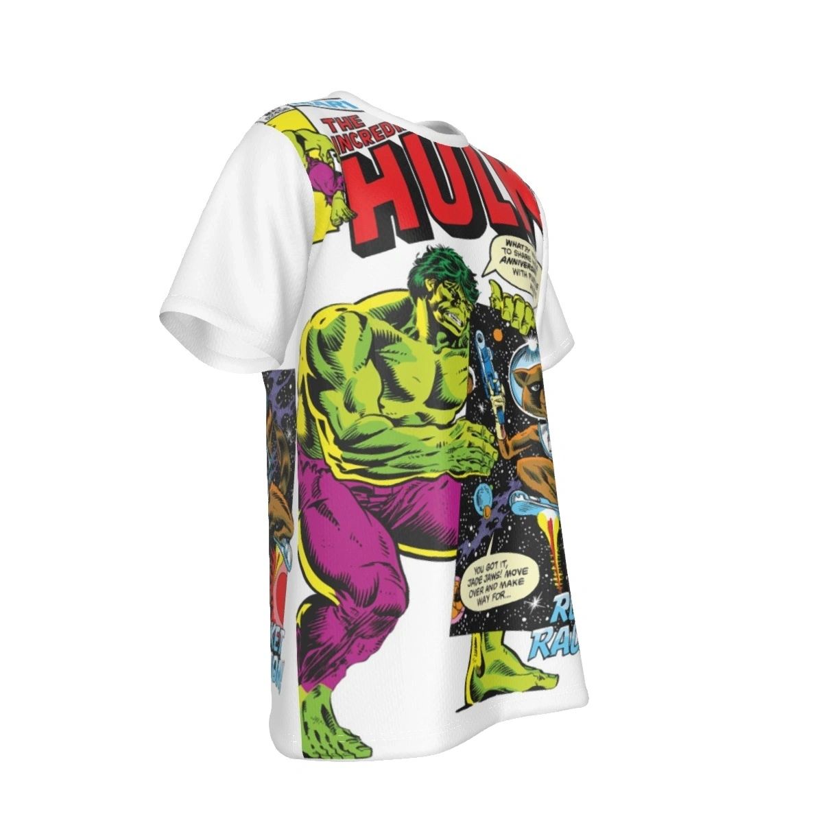 HULK 271 - ROCKET RACCOON - ALL OVER PRINT SHIRT- GIFFEN ART - SECRET SALE