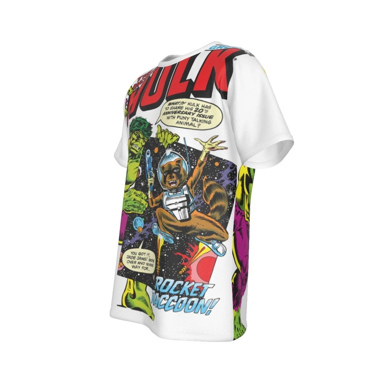 HULK 271 - ROCKET RACCOON - ALL OVER PRINT SHIRT- GIFFEN ART - SECRET SALE