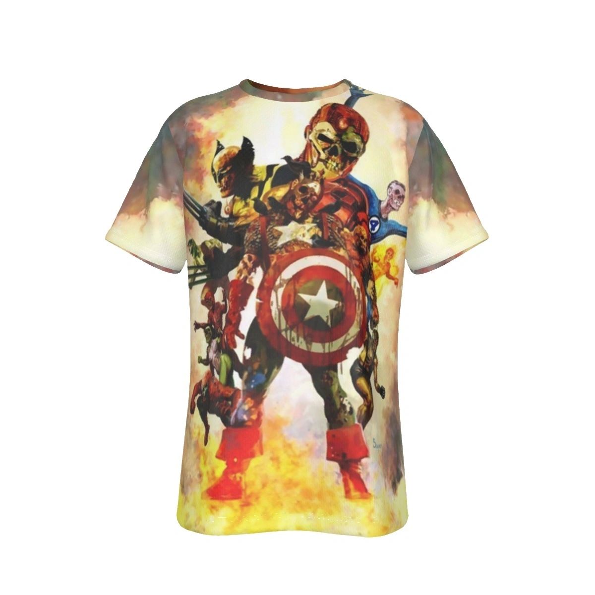 MARVEL ZOMBIES AVENGERS ALL OVER PRINT SHIRT AND TANK - SECRET SALE