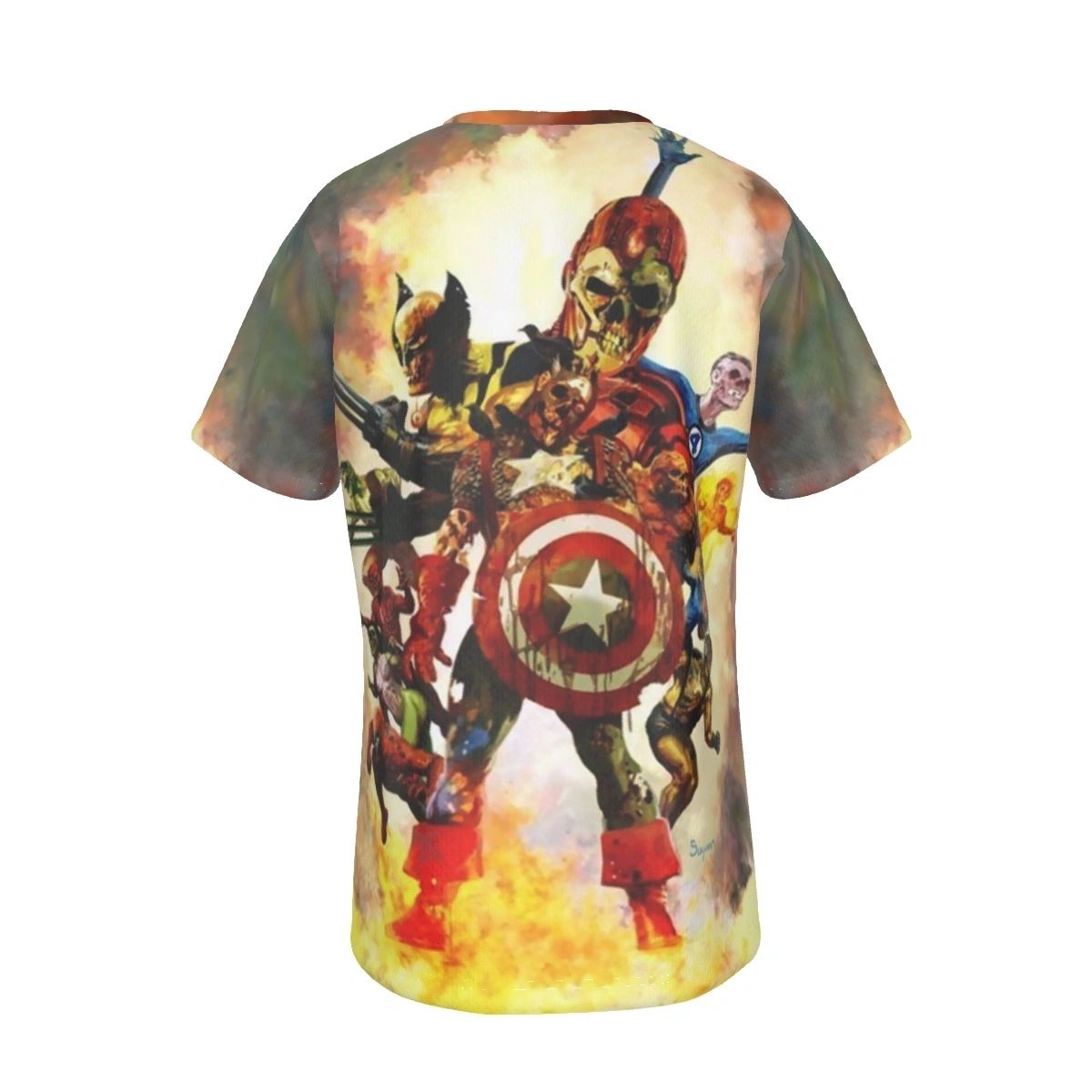 MARVEL ZOMBIES AVENGERS ALL OVER PRINT SHIRT AND TANK - SECRET SALE