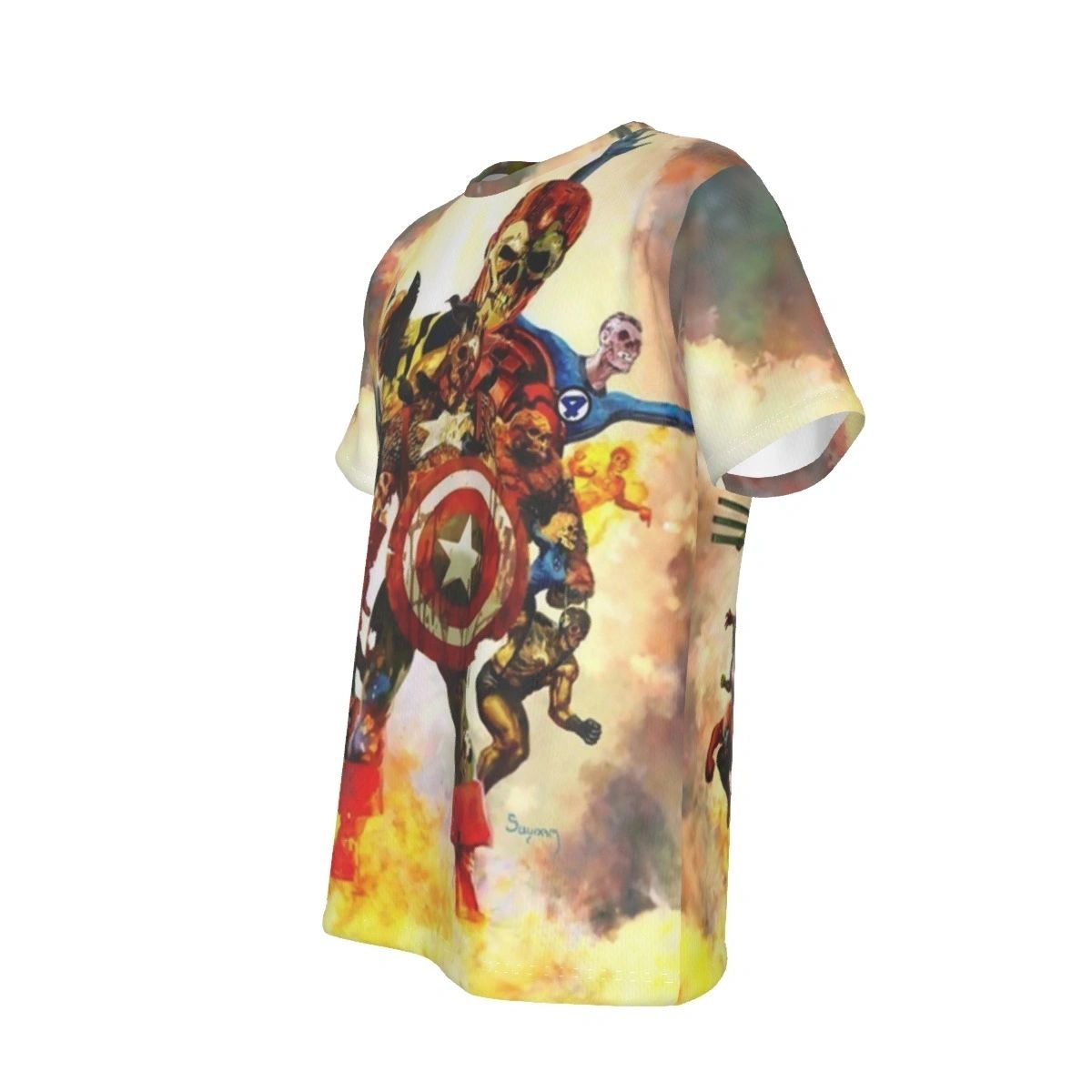 MARVEL ZOMBIES AVENGERS ALL OVER PRINT SHIRT AND TANK - SECRET SALE