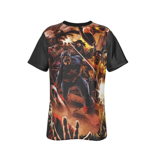 MARVEL ZOMBIES NEW AVENGERS ALL OVER PRINT SHIRT AND TANK - SECRET SALE