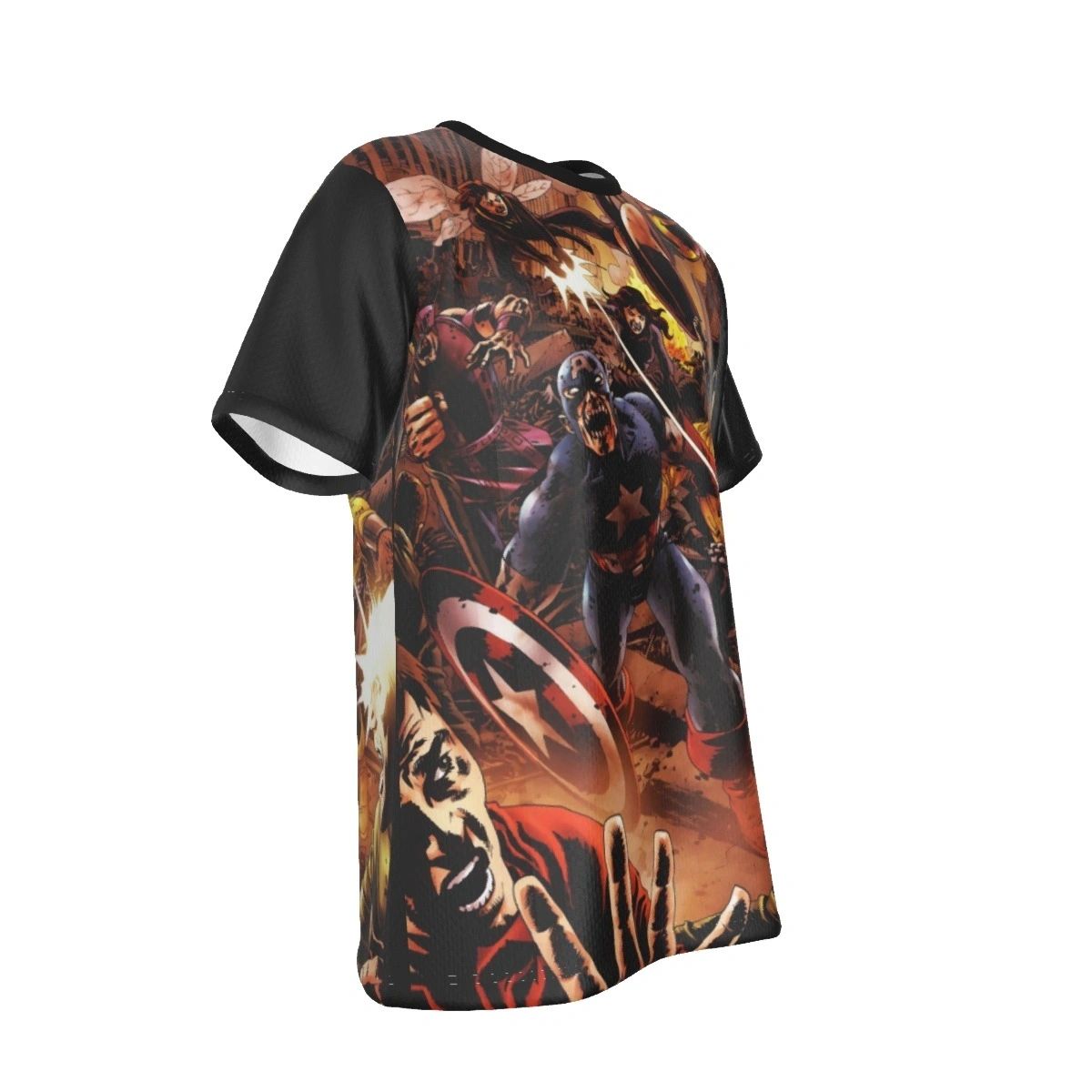 MARVEL ZOMBIES NEW AVENGERS ALL OVER PRINT SHIRT AND TANK - SECRET SALE