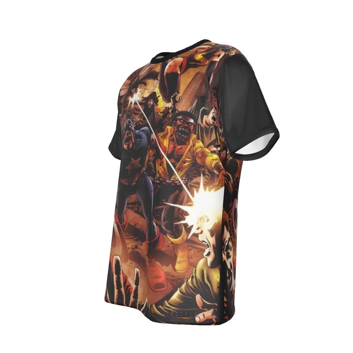MARVEL ZOMBIES NEW AVENGERS ALL OVER PRINT SHIRT AND TANK - SECRET SALE