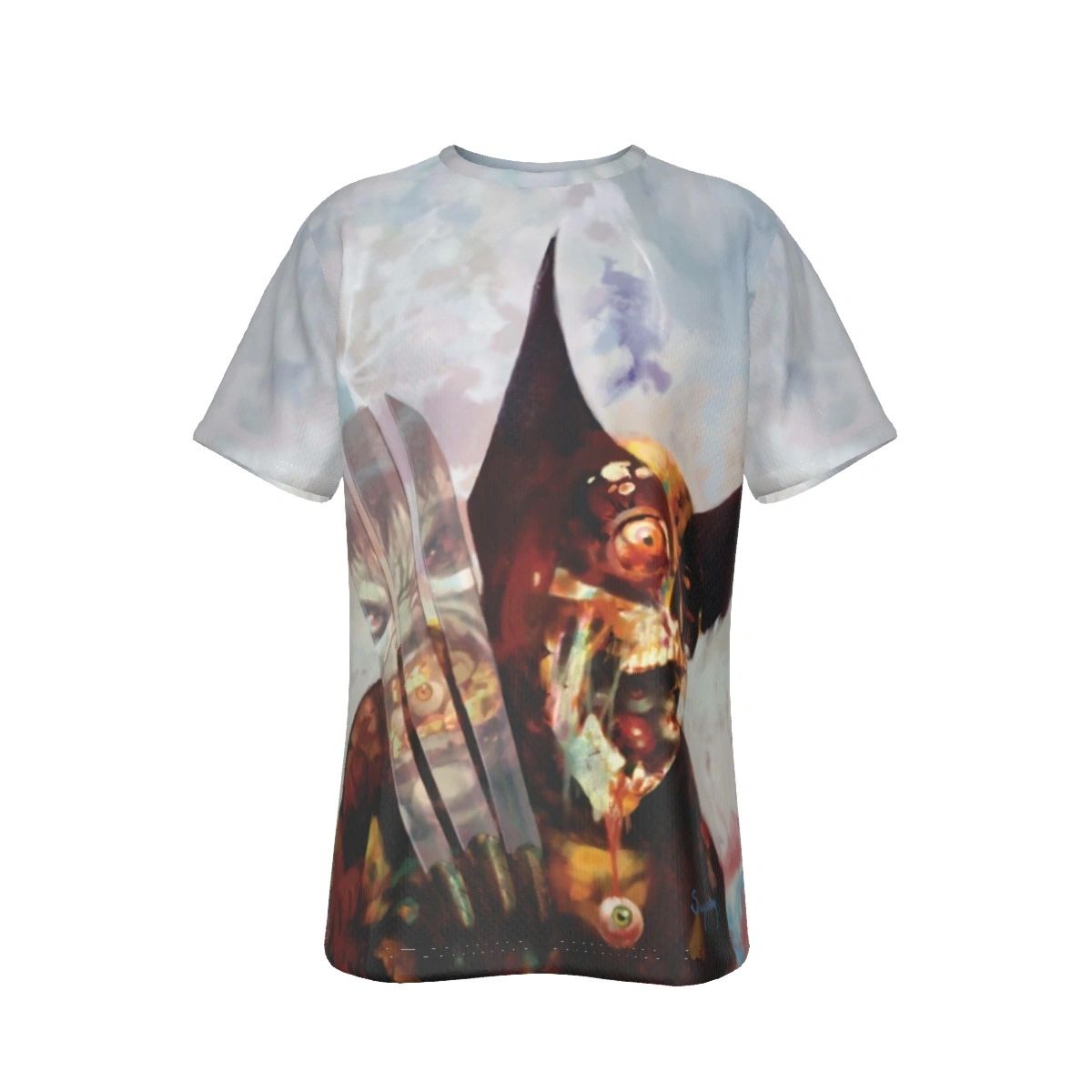 MARVEL ZOMBIES WOLVERINE ALL OVER PRINT SHIRT AND TANK - SECRET SALE