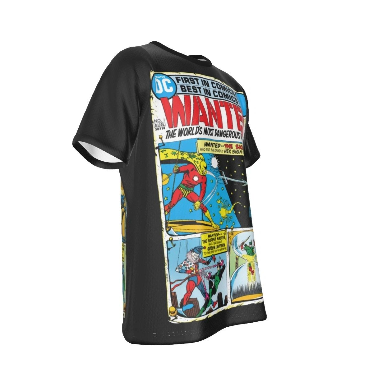 WANTED DC VILLAINS 1 ALL OVER PRINT SHIRT AND TANK
