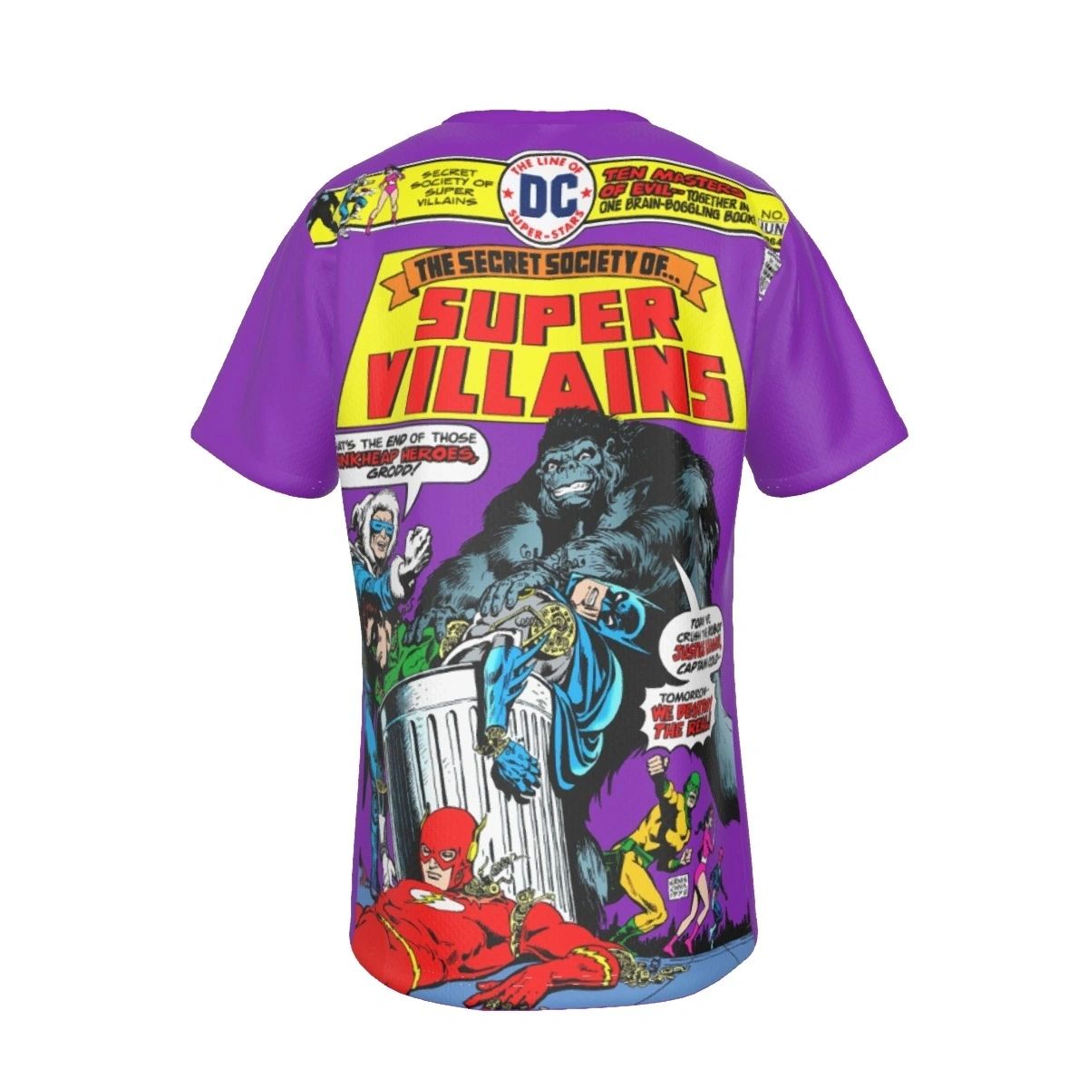 SECRET SOCIETY OF SUPER VILLAINS 1 ALL OVER PRINT SHIRT AND TANK