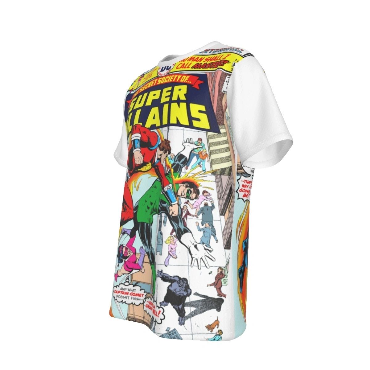 SECRET SOCIETY OF SUPER VILLAINS 2 ALL OVER PRINT SHIRT AND TANK