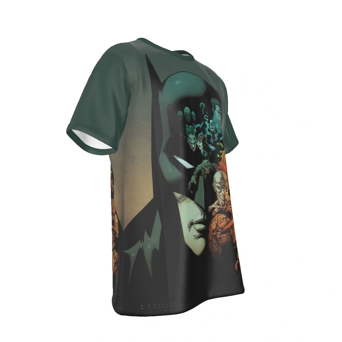 BATMANS COWL VILLAINS ALL OVER PRINT SHIRT AND TANK