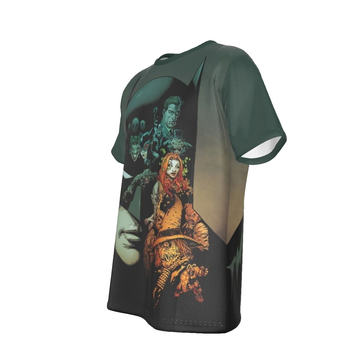 BATMANS COWL VILLAINS ALL OVER PRINT SHIRT AND TANK