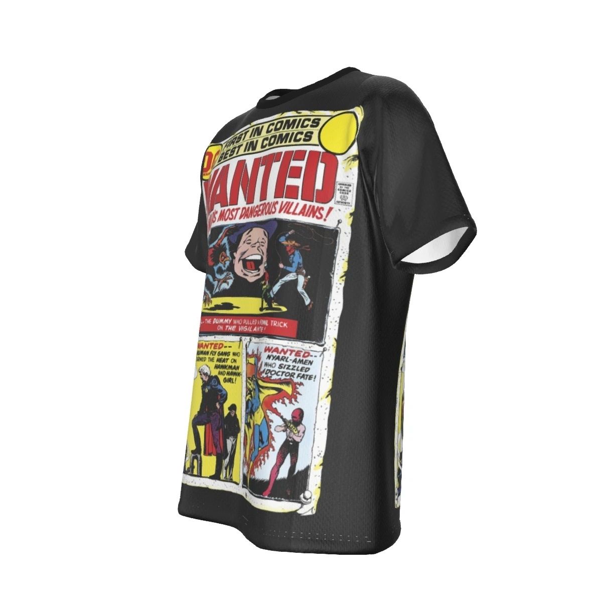 WANTED DC VILLAINS 3 ALL OVER PRINT SHIRT AND TANK