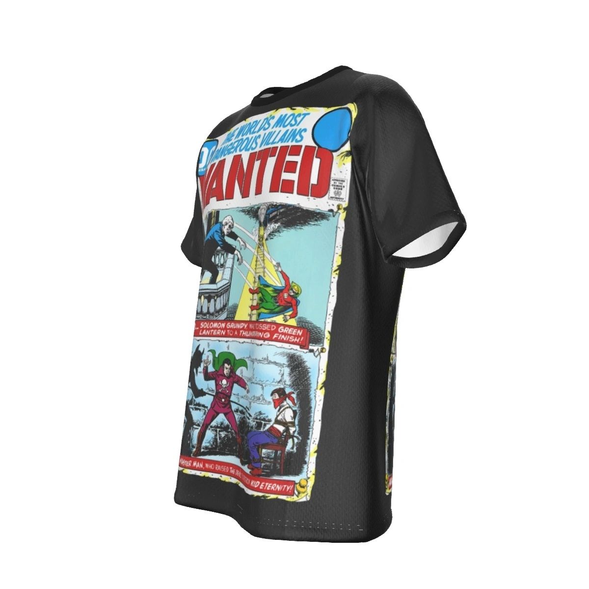 WANTED DC VILLAINS 4 ALL OVER PRINT SHIRT AND TANK