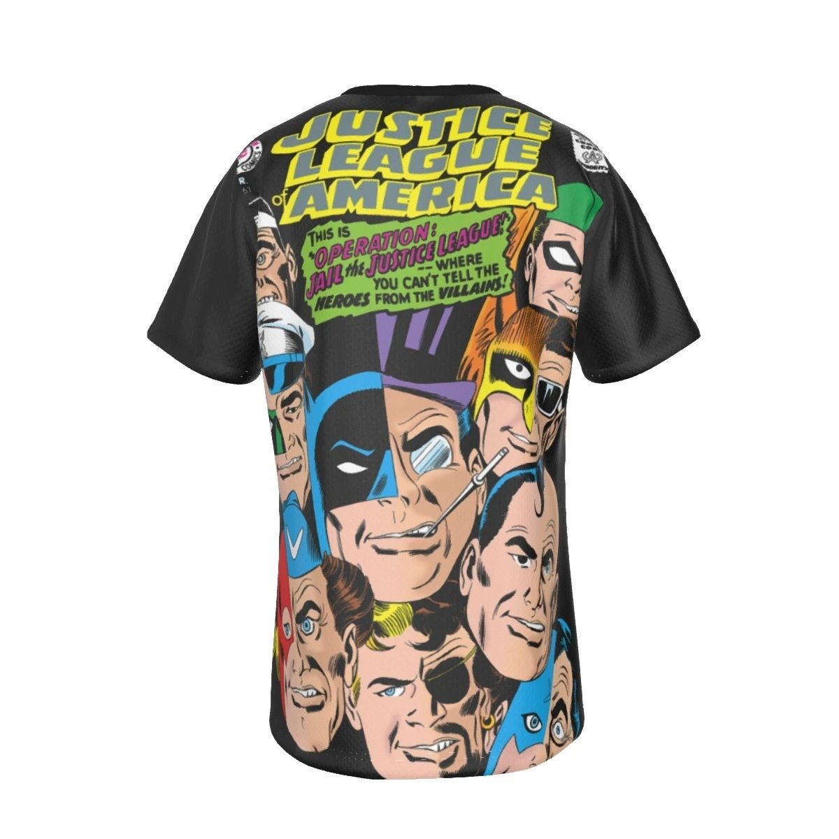 JLA 61 VILLAINS ALL OVER PRINT SHIRT AND TANK