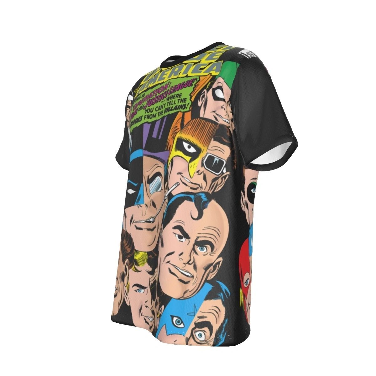 JLA 61 VILLAINS ALL OVER PRINT SHIRT AND TANK