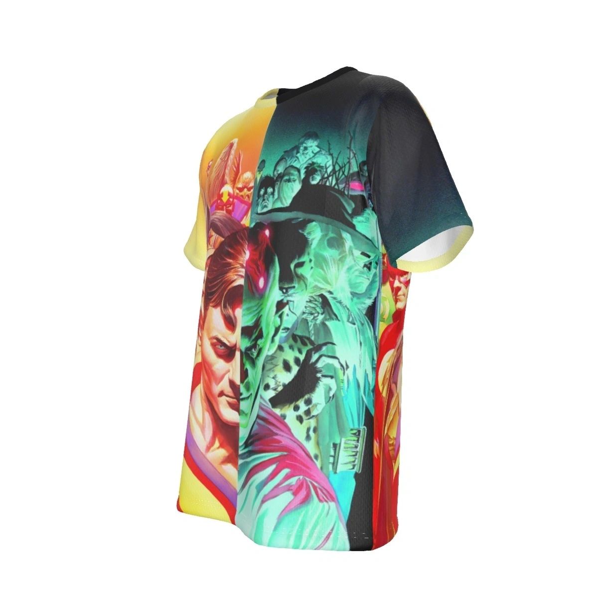 HEROES AND VILLAINS ALL OVER PRINT SHIRT AND TANK - ALEX ROSS ART