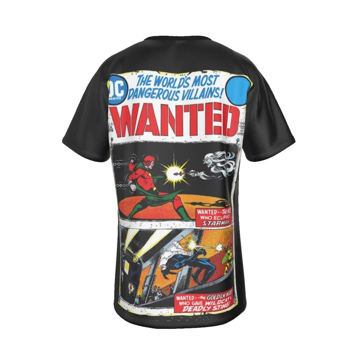 WANTED DC VILLAINS 6 ALL OVER PRINT SHIRT AND TANK
