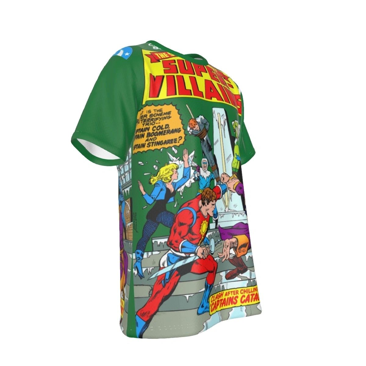 SECRET SOCIETY OF SUPER VILLAINS 6 ALL OVER PRINT SHIRT AND TANK