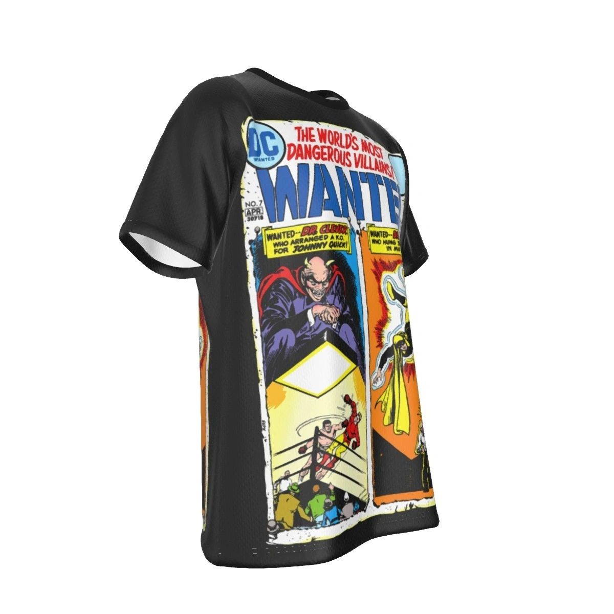 WANTED DC VILLAINS 7 ALL OVER PRINT SHIRT AND TANK