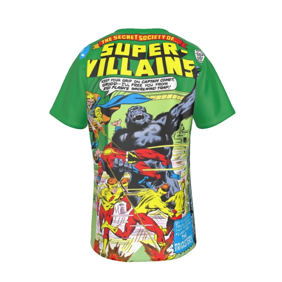 SECRET SOCIETY OF SUPER VILLAINS 8 ALL OVER PRINT SHIRT AND TANK