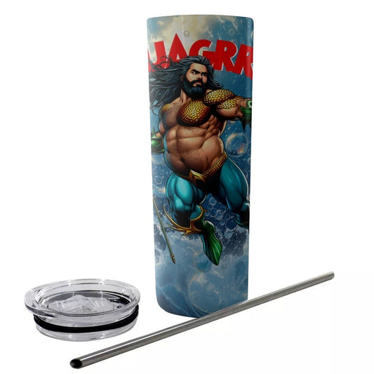 AQUA-GRRR STAINLESS STEEL TUMBLER