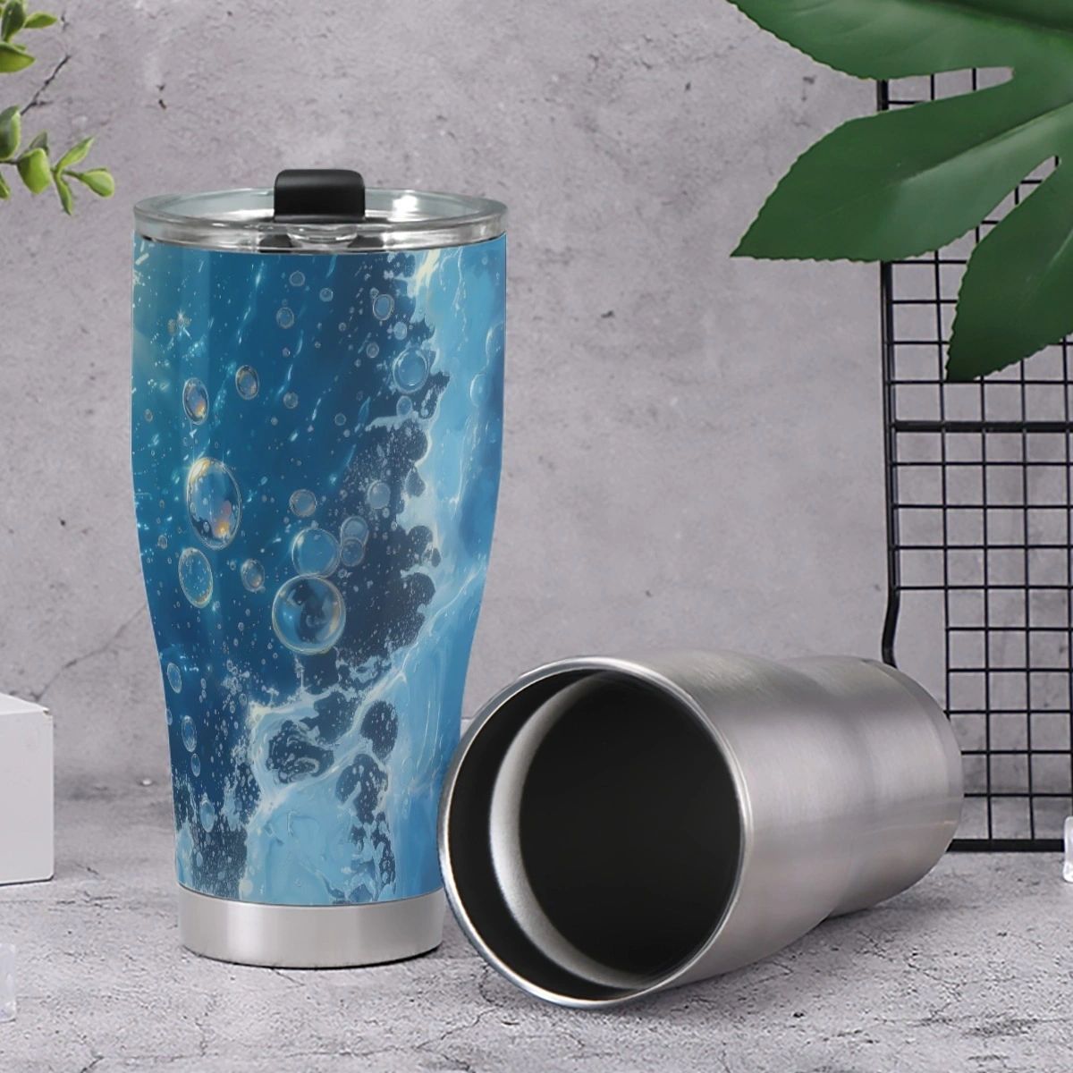 AQUA-GRRR STAINLESS STEEL TUMBLER