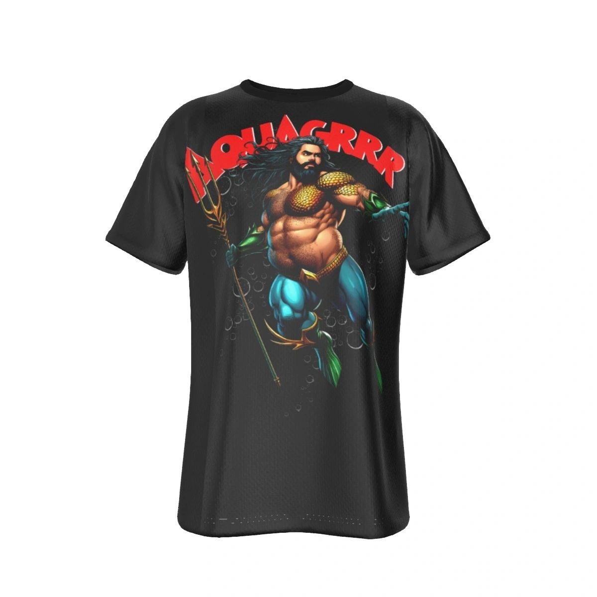 AQUA-GRRR ALL OVER PRINT SHIRT AND TANK -OF THE SUPERGRRRS SERIES