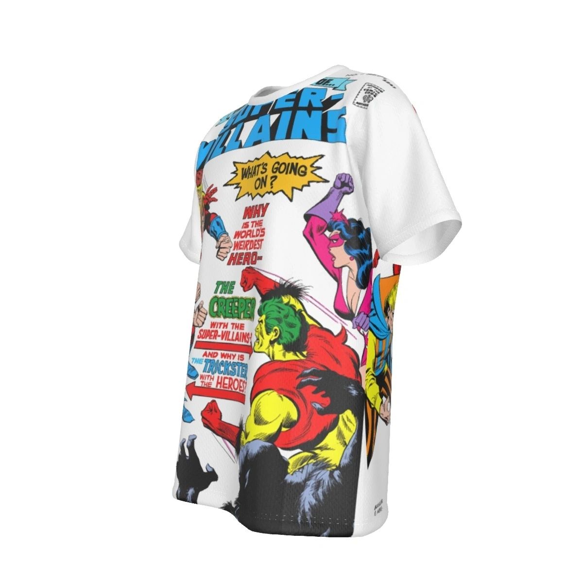 SECRET SOCIETY OF SUPER VILLAINS 9 ALL OVER PRINT SHIRT AND TANK