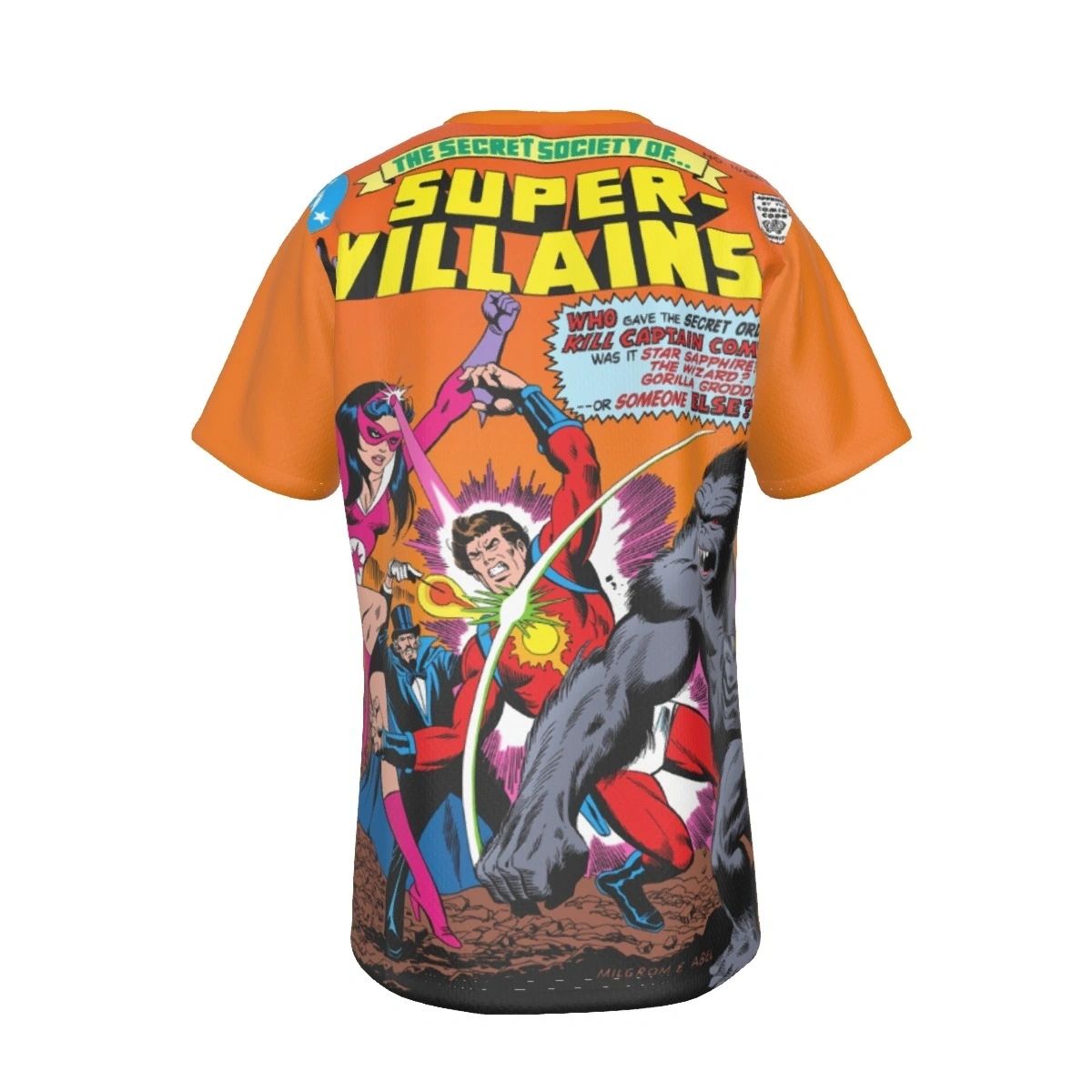 SECRET SOCIETY OF SUPER VILLAINS 10 ALL OVER PRINT SHIRT AND TANK