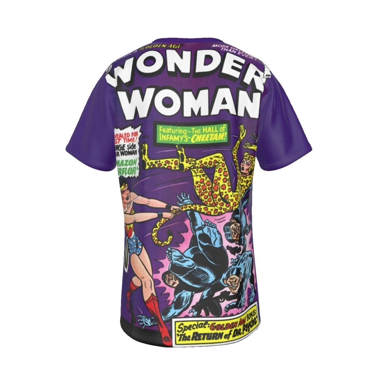 WONDER WOMAN 160 ALL OVER PRINT SHIRT AND TANK - CHEETAH