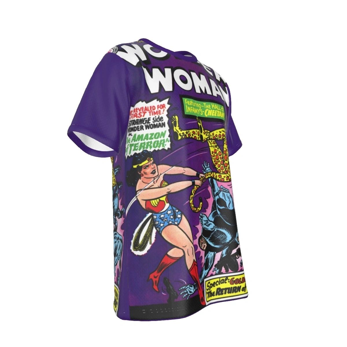WONDER WOMAN 160 ALL OVER PRINT SHIRT AND TANK - CHEETAH