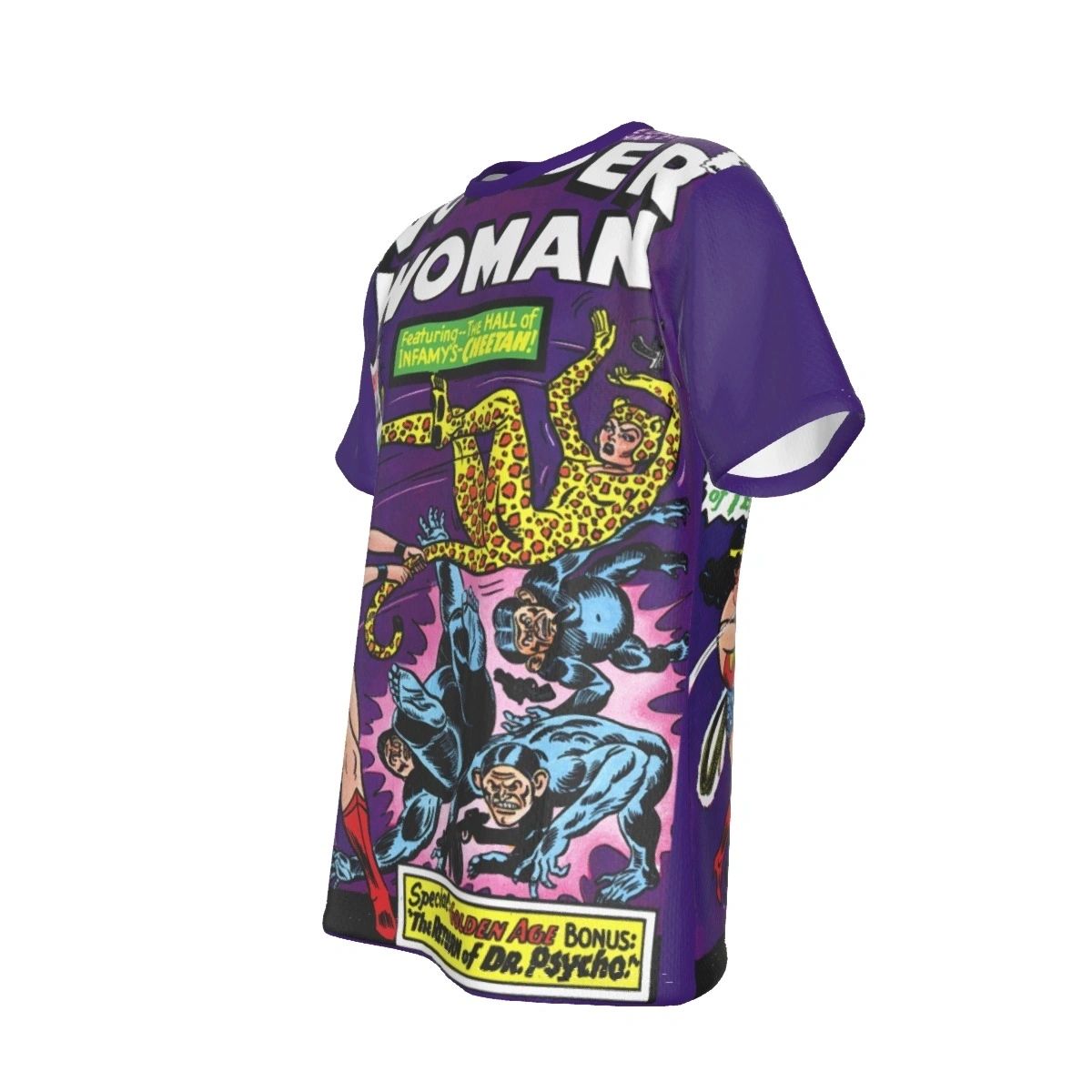 WONDER WOMAN 160 ALL OVER PRINT SHIRT AND TANK - CHEETAH