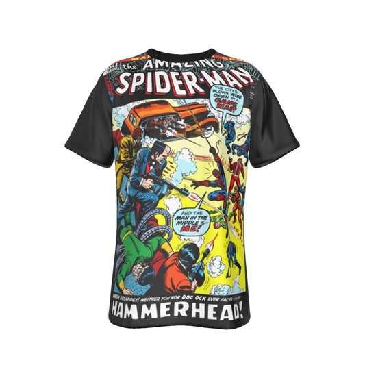 SPIDERMAN 114 ALL OVER PRINT SHIRT AND TANK - SECRET SALE - FIRST HAMMERHEAD