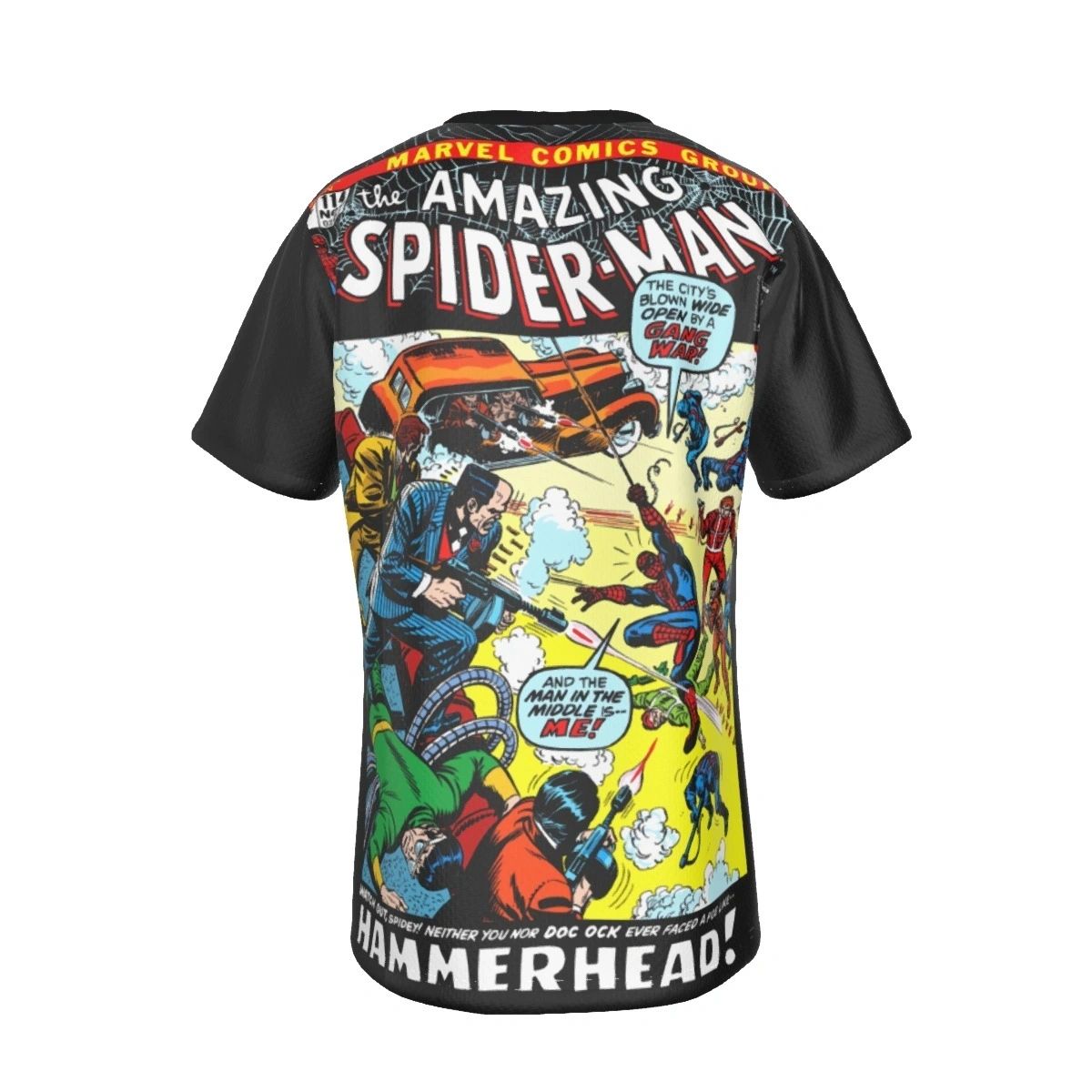 SPIDERMAN 114 ALL OVER PRINT SHIRT AND TANK - SECRET SALE - FIRST HAMMERHEAD