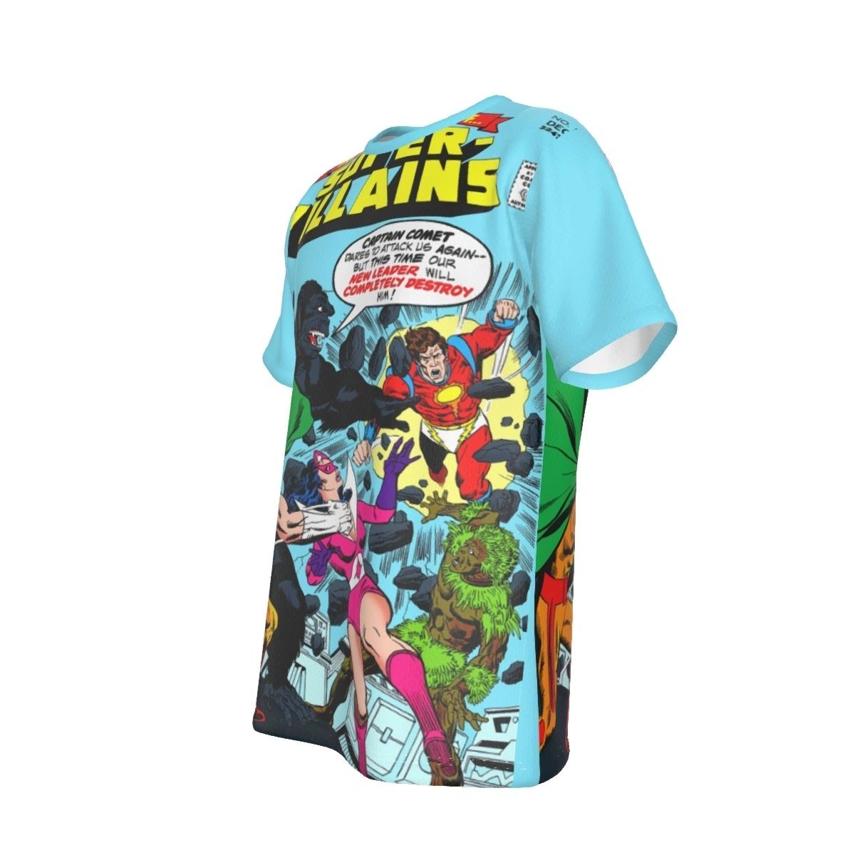 SECRET SOCIETY OF SUPER VILLAINS 11 ALL OVER PRINT SHIRT AND TANK