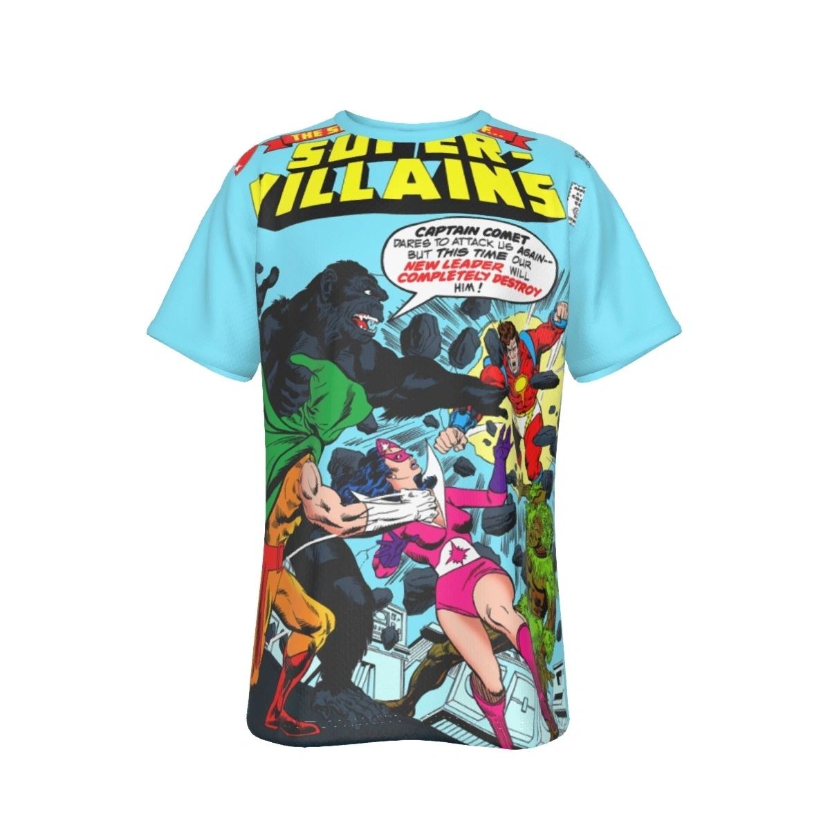 SECRET SOCIETY OF SUPER VILLAINS 11 ALL OVER PRINT SHIRT AND TANK