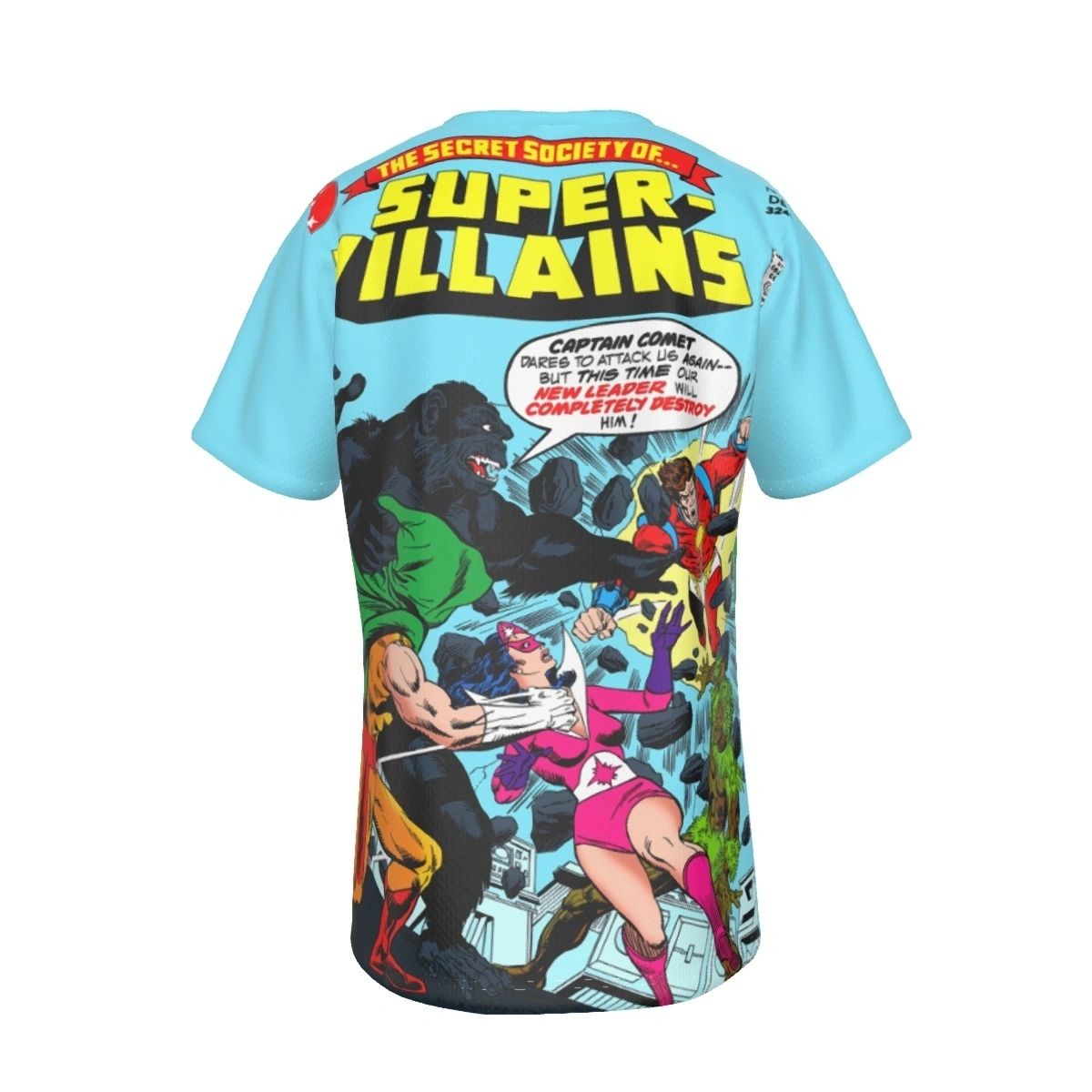 SECRET SOCIETY OF SUPER VILLAINS 11 ALL OVER PRINT SHIRT AND TANK
