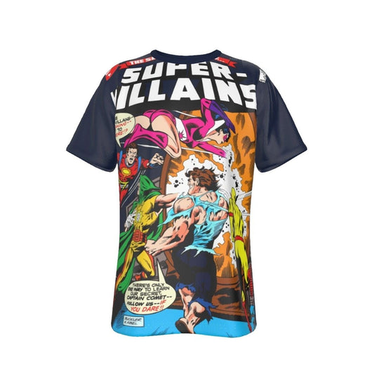 SECRET SOCIETY OF SUPER VILLAINS 12 ALL OVER PRINT SHIRT AND TANK