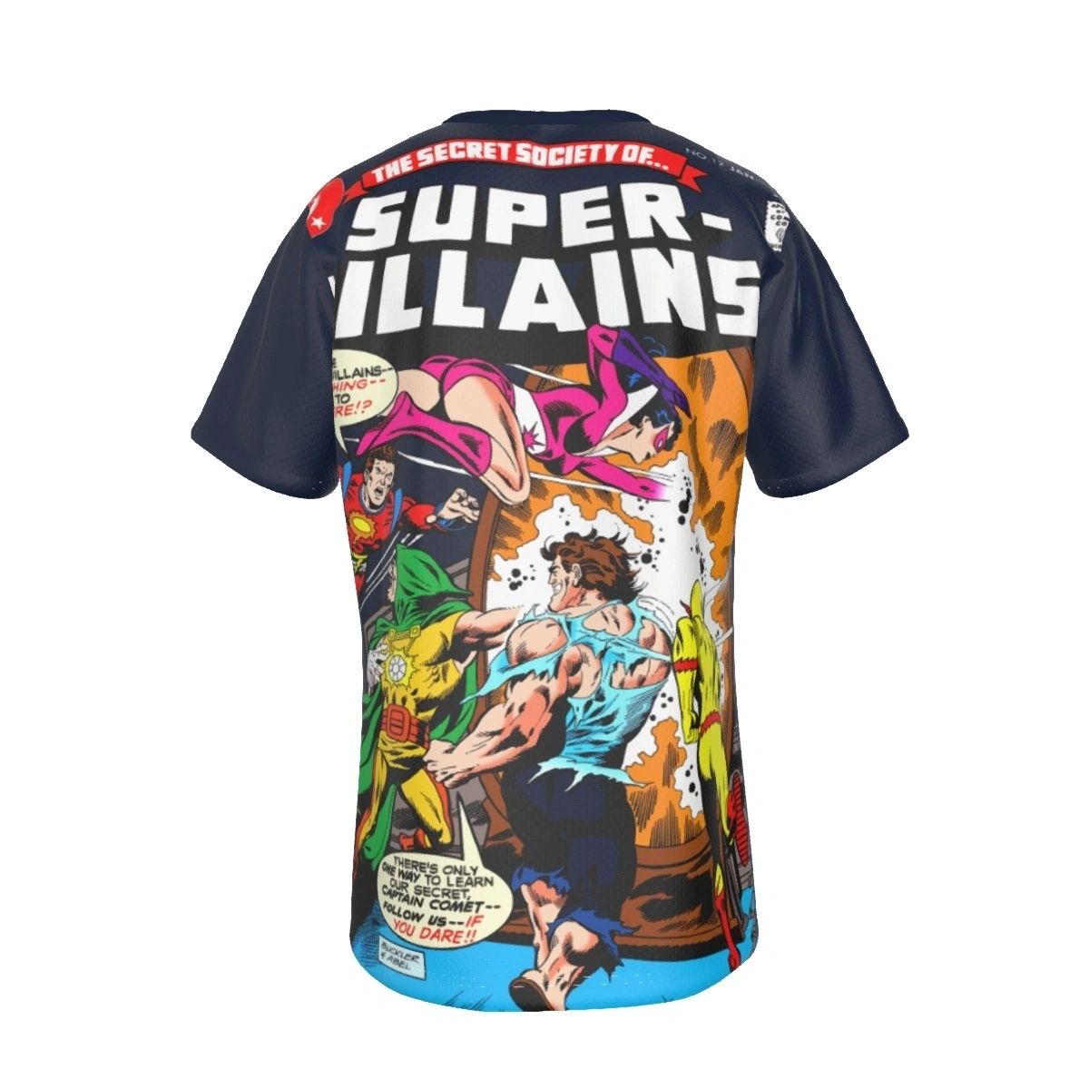 SECRET SOCIETY OF SUPER VILLAINS 12 ALL OVER PRINT SHIRT AND TANK
