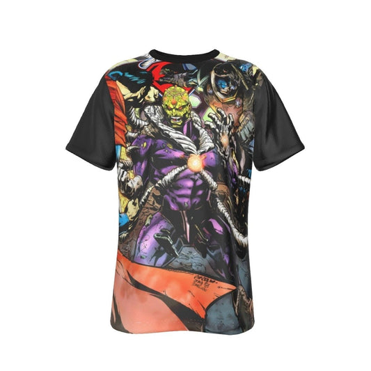 BATMAN SUPERMAN 35 ALL OVER PRINT SHIRT AND TANK - BRAINIAC