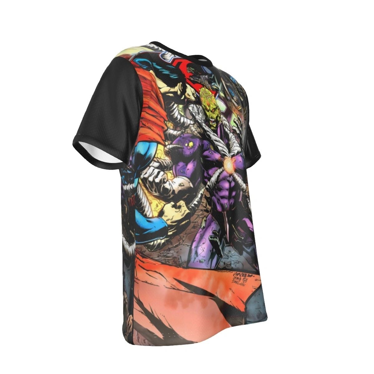 BATMAN SUPERMAN 35 ALL OVER PRINT SHIRT AND TANK - BRAINIAC